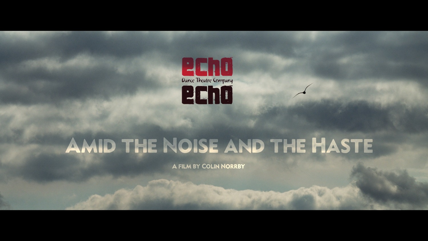 Amid the Noise and the Haste - Title image by Colin Norrby